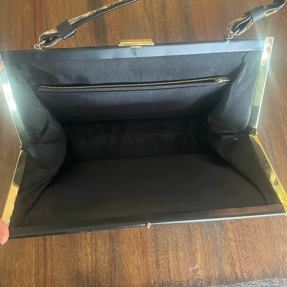 Vintage Tapestry Snap Bag Purse - Picture 6 of 10